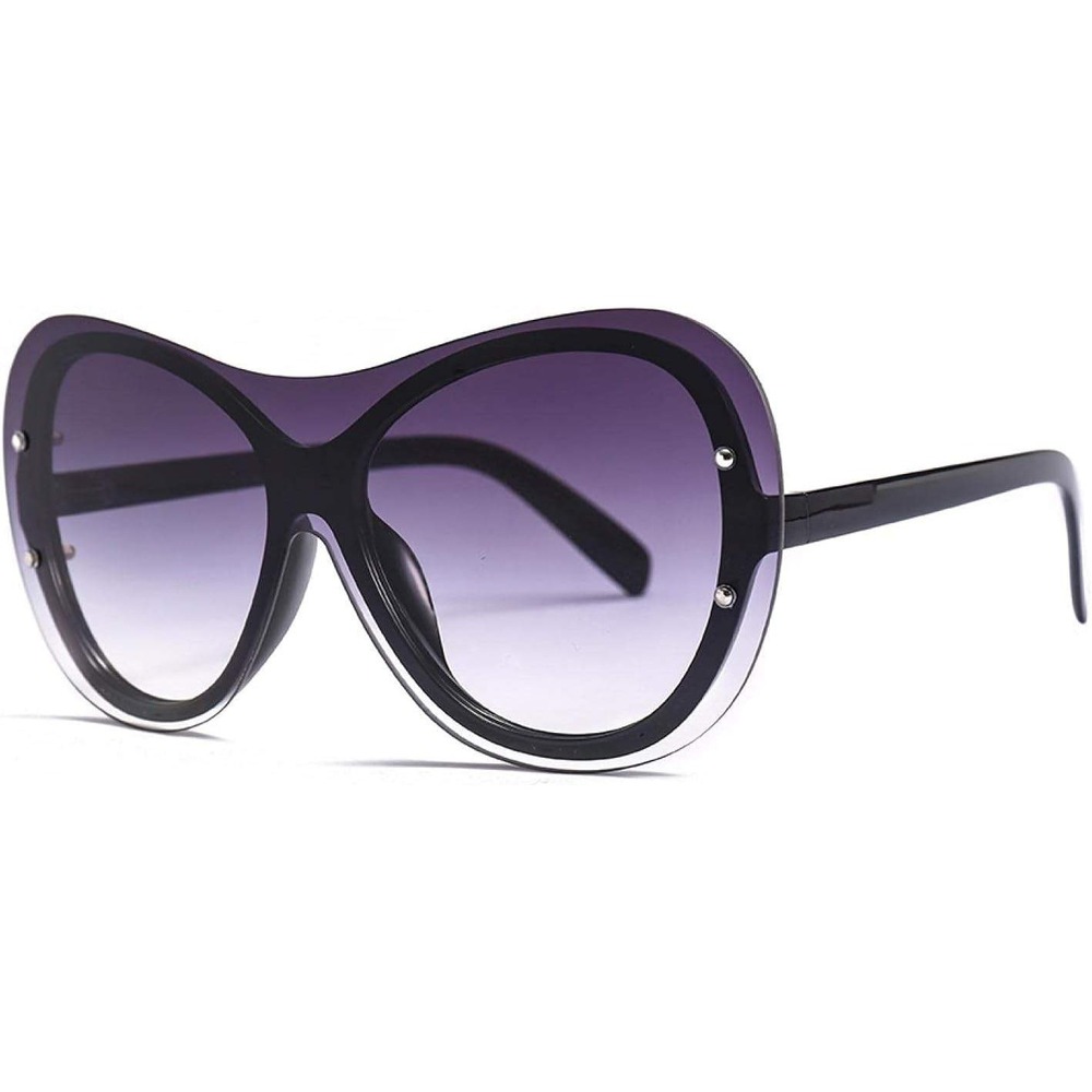 Oversized Butterfly Sunglasses Women Fashion UV400 Designer Shades